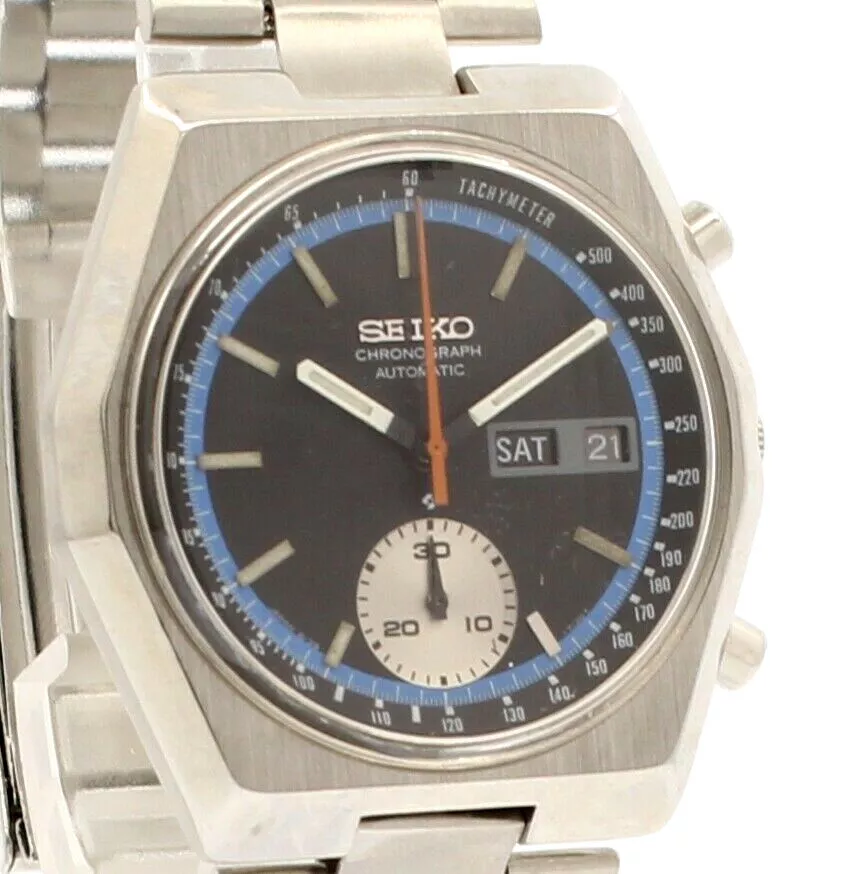 Vintage Seiko Automatic Chronograph Men's Watch Ref: 6139-7080