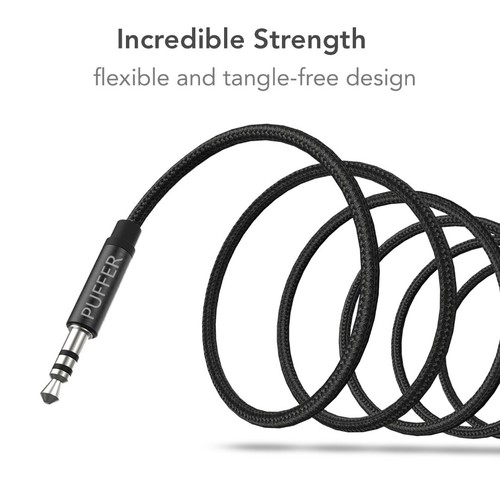 For iPhone 7 8 XR XS MAX 3.5mm AUX CABLE LEAD CAR Stereo TRANSFER Audio Music - Picture 11 of 11