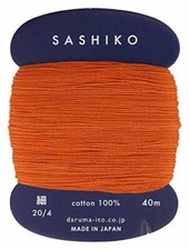 Daruma Piercing Sashiko Thread Card Fine 40m Col. 214 JAPAN IMPORT