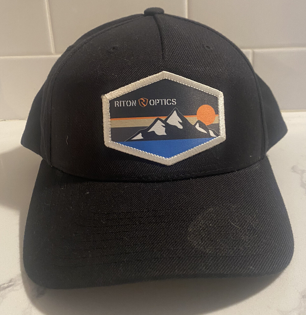Riton Optics Mountain Patch Black Snapback Hat - image 2