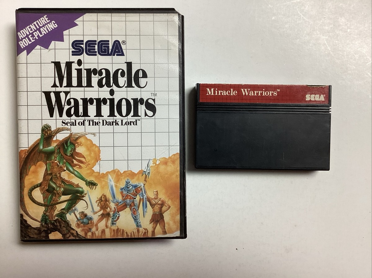 セガ　マスターシステム　ミラクルウォーリアーズ Miracle Warriors - SEGA MASTER – The Exchange Stores