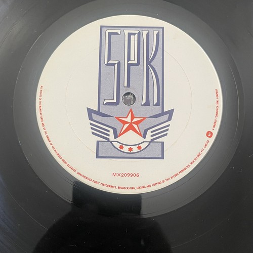SPK Machine Age Voodoo 1984 Australia Press Electronic Synth Pop Vinyl Record - Picture 5 of 6