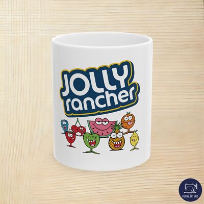 Jolly Rancher Logo Ceramic Mug (11oz, 15oz)