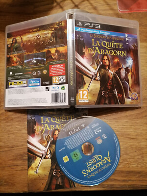 Jeu Le Seigneur Des Anneaux : La Quête D'Aragorn Pour PSP - Version PAL FR Complète, Bon état