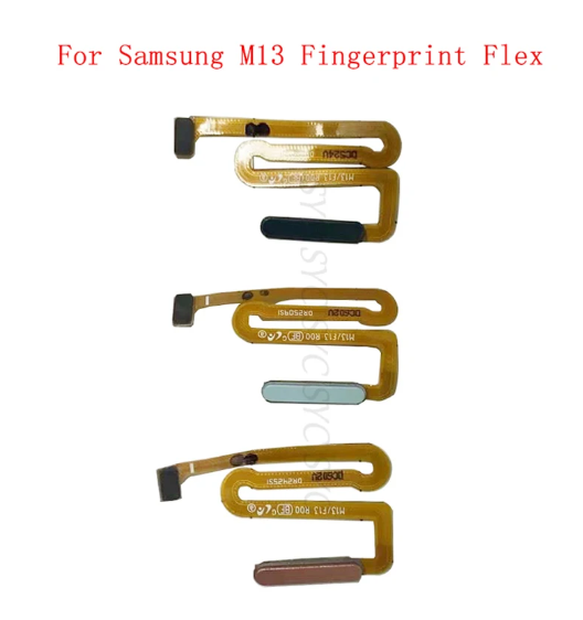 For Samsung Galaxy M13 5G M136B Power Button Touch ID Fingerprint