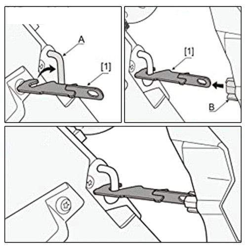 1 Pair 4.6" Latches Door Latches Vent Extender for Increasing Air Circulation - Picture 3 of 8
