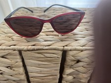 TheraSpecs Migraine and Light Sensitivity Glasses - Red "Betty" Frame NWT