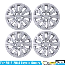 4PCS 16" Hubcap Lacquer Wheel Covers For 2012-2014 Toyota Camry 16'' Hub Caps
