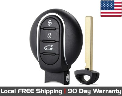 1x New Quality Replacement Proximity Key Fob Remote For 2014-2018 Mini Cooper