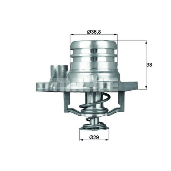 Mahle Thermostat KüHlmittel Mit Dichtung 92°C FüR Opel Agila (A) (B) TI 13 92-image