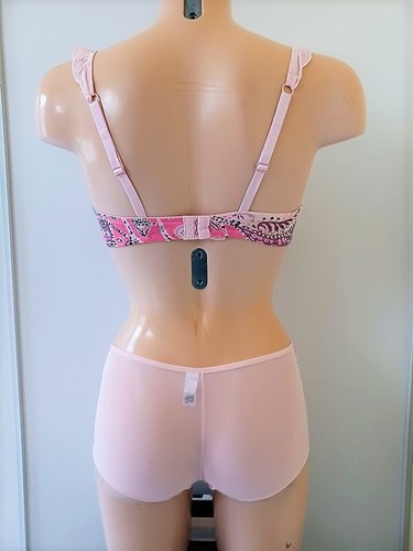 AIMEE L ENSEMBLE LINGERIE COULEUR ROSE - Picture 5 of 12