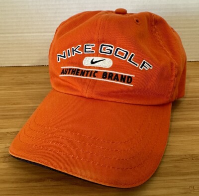 orange nike baseball cap