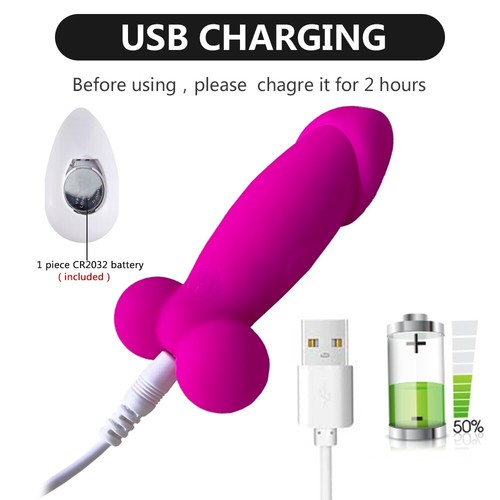 10Speed Extra Small Dildo Clit Anal G-spot Vibrator Stimulator Sex-toy for Women - Picture 4 of 12