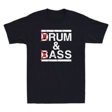 Drum & Bass / Rum & Ass Funny Quote Joke Gift Vintage Men's Short Sleeve T-Shirt