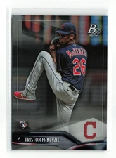 TRISTON MCKENZIE #11 RC 2021 BOWMAN PLATINUM INDIANS