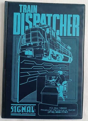 Atari 400/800 Spiel Sammler Train Dispatcher Signal Computer Consultants