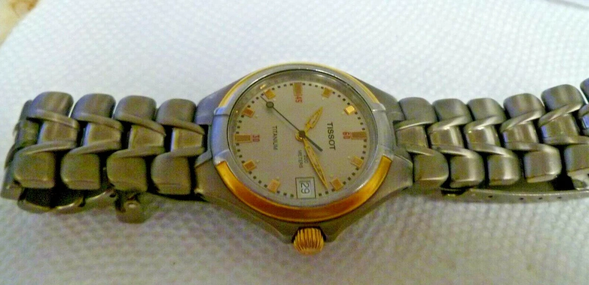 Tissot men's top titanium watches