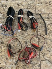 Lot of 7 power supply cables  connectors