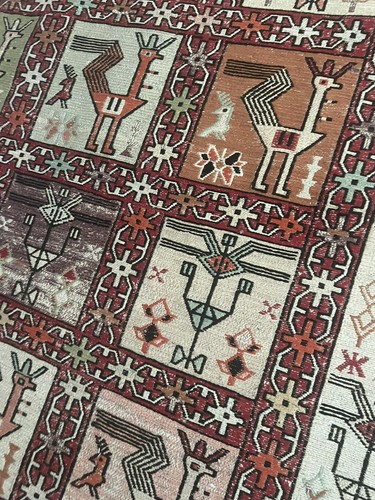 Sumak - Handmade Tribal Woven Rug Carpet 6 1/2 X 4 - Picture 3 of 6