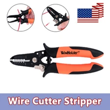 US Electric Tool Wire Stripper Pliers Multifunctional Cable Stripper Cutter New