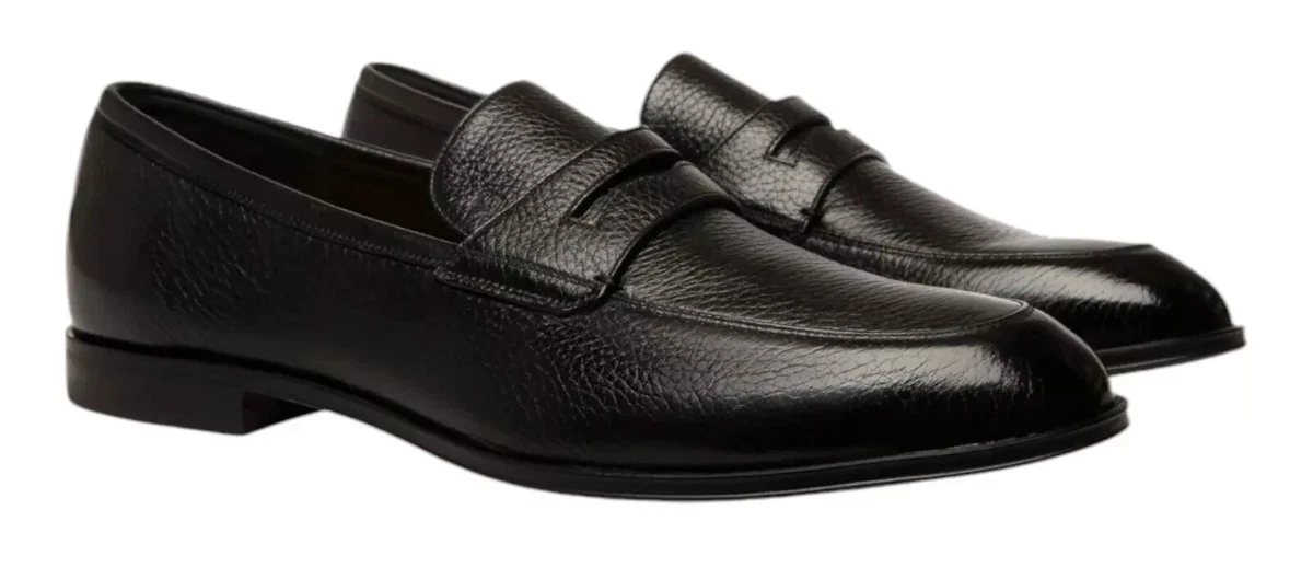 Bally Carmelo Woven Leather Loafer Men’s Shoe 10M Made In Italy Old Money Bally Shoes Men products for sale | eBay Australia main image 2