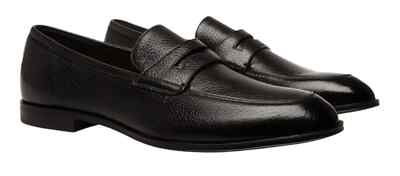 Bally Webb Leather Penny Loafer Bally Webb Leather Loafers | Black | FARFETCH main image 3