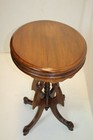Antique Victorian Aesthetic Movement Walnut c,Table Ready to Use c. 19th