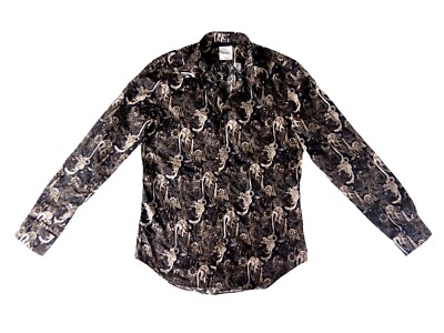 Paul Smith Men's New Designer Long-Sleeve Dress Shirt - Small - Made In Italy