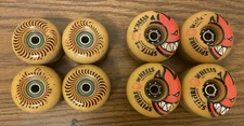 Spitfire Skatebosrd Wheels Lot 59mm 53mm Classics Big heads Vintage Rare Bronson