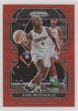 2022 Panini Prizm WNBA Ruby Wave Prizm Aari McDonald #19 5l1
