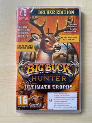 Big Buck Hunter ULTIMATE Trophy DELUXE Edition (CODE in a BOX) Nintendo Switch