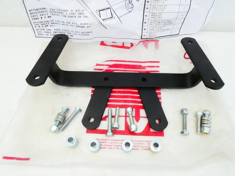 per scooter yamaha cr50z cr 50 z target adattatore piastra portapacchi givi - Immagine 4 di 4