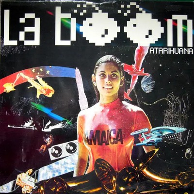 La Boom Atarihuana 1st Press Double LP Near Mint Eimsbush 12 Inch Vinyl