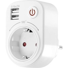 LEDmaxx 106649 Intermediate Power Outlet with USB