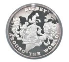 1 Troy Oz Silver Round Disney Around The World *5331