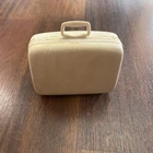 Vintage 1960s Barbie Size Samsonite Suitcase/Luggage (1) Off White