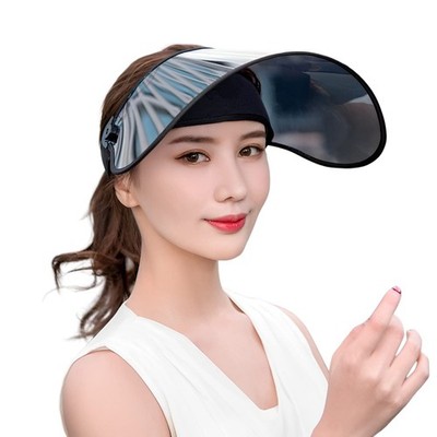 Sun Visor Shield UV Protection Visor Hat Full Face Sun Shield Sunblock Golf T...