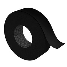 Melamine Edge Banding 1 1/2 inch x 50ft roll of Veneer Black Edge Banding Pre...