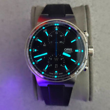 Oris Williams Chronograph Automatic Watch 01 774 7717 4154 Date 44mm - B&P 10