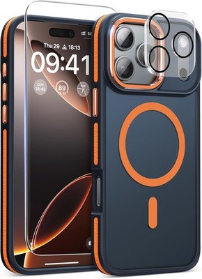 Magnetic 3 in 1 for iPhone 17 Pro Max Case, Omni-Directional Protection, Cosmic
