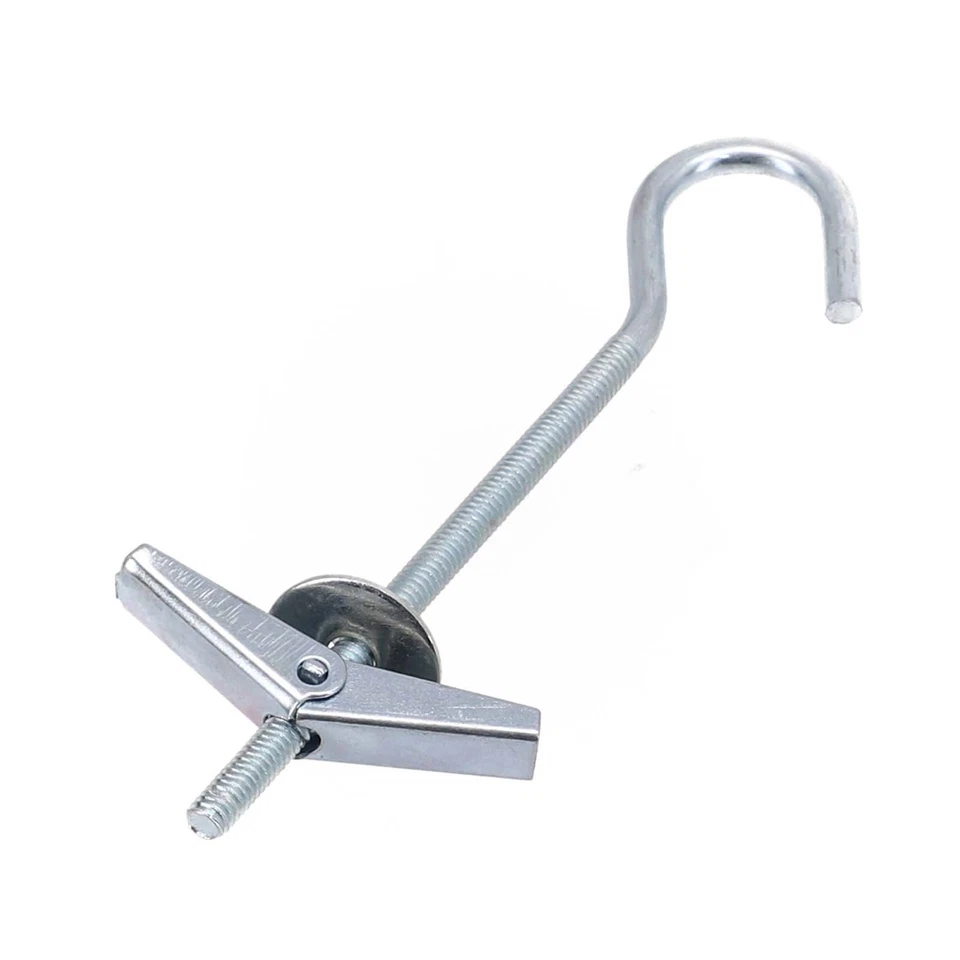 Ceiling Hook Swag Hook 2Pcs Galvanized Steel Hangers Kit Plant Hanging - Image 4 of 4