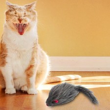 Interactive Cat Toys, Mice ,Lifelike Plush Simulation Mice Pet Toy ,Mice Doll