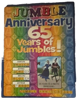 Jumble Anniversary: 65 Years of Jumbles! Tribune Content Agency, PB 2019