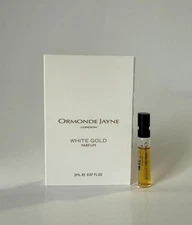 Ormonde Jayne WHITE GOLD Parfum  2ml Natural Spray Vial With Card