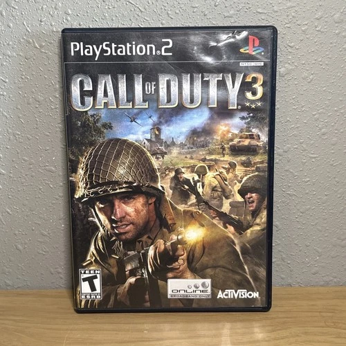 Call of Duty 3 (Sony PlayStation 2 PS2) Game Tested CIB