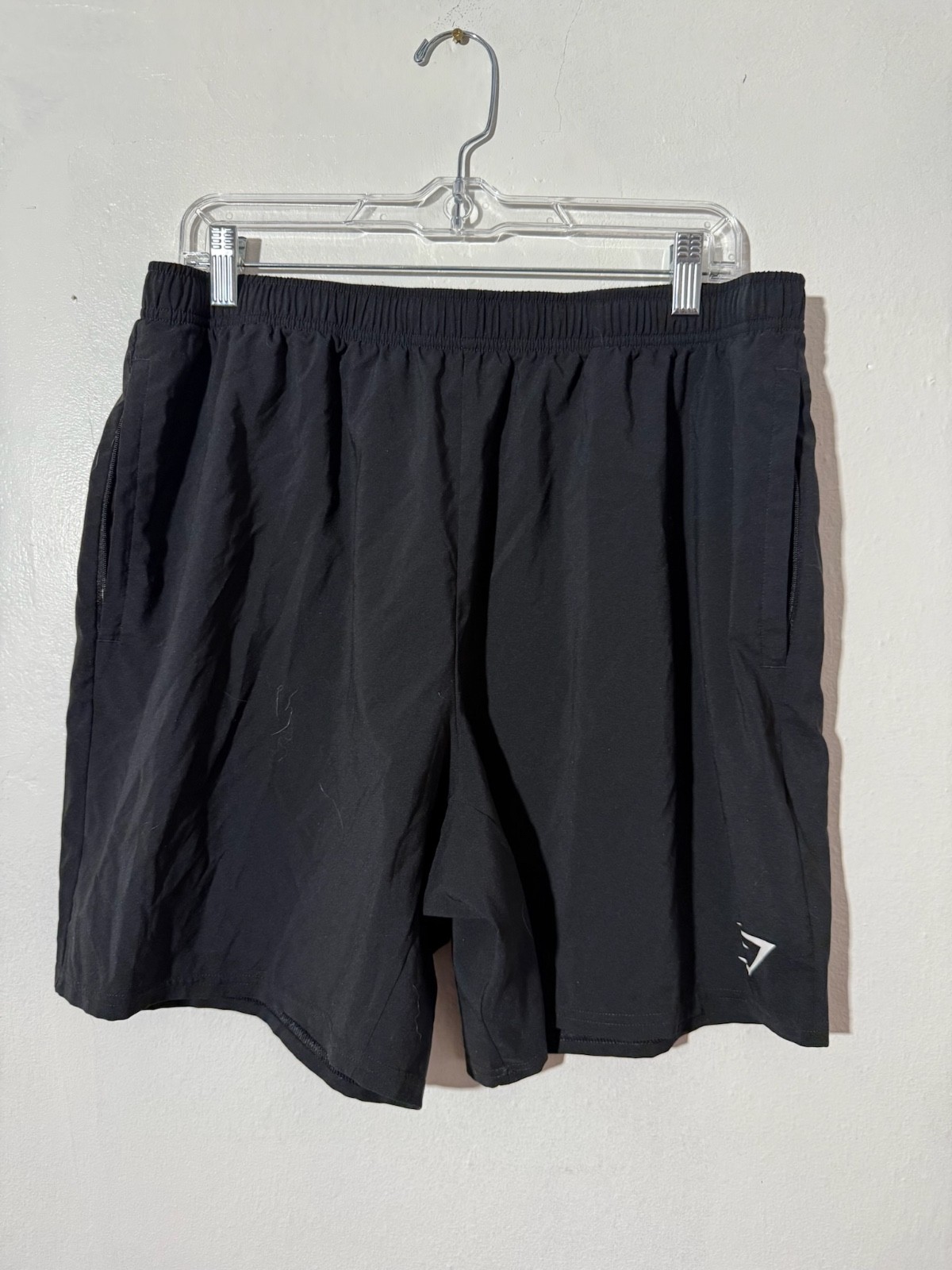 Gymshark Shorts XXL Black Athletic Training Gym Workout Performance Shorts