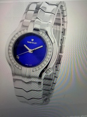 Tag Heuer Alter Ego Blue Dial Women s Watch WP1316-0 Diamond Bezel
