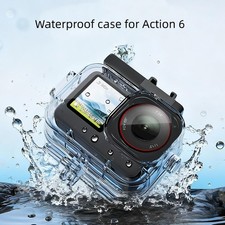 70 Meter IPX8 Waterproof Housing Case for DJI Action 6 Action Camera Diving Case