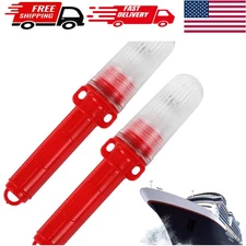 High-Visibility 2PCS Boat Flares for Safe Marine Adventures - Easy Deployment