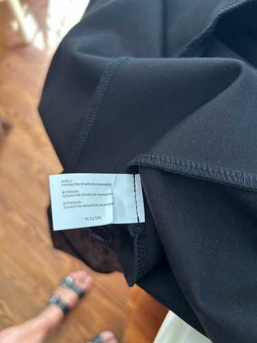 NWT Insight New York Pointe Cowl Coat Black Geometric Mid-Length Size 16 - Picture 9 of 10
